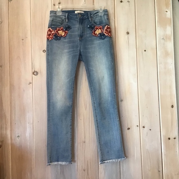 DRIFTWOOD Denim - Driftwood Embroidered Colette Jeans